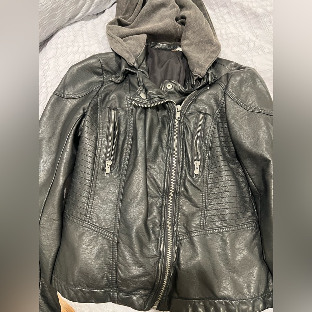 Free to the People faux letter jacket